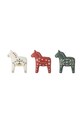 Bloomingville świecznik dekoracyjny 9,5 x 10 x 4,5 cm 3-pack 82072382 multicolor AA00
