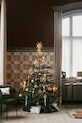 Decor Prívesok s vianočným motívom ferm LIVING Amanda 6 x 2,5 cm 3-pak 1104266339 biela