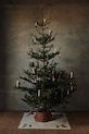 Decor Dekoračný svietnik ferm LIVING 4-pak 1104271781 žltá