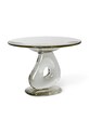 ferm LIVING patera dekoracyjna Damo Glass Centrepiece 21 cm transparentny 1104272103