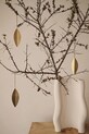 Lifestyle ferm LIVING ozdoba choinkowa 4-pack 24220. żółty