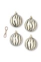 ferm LIVING bombka choinkowa 4-pack zielony 1104264491