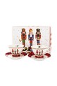 home & lifestyle zestaw filiżanek ze spodkami dla 2 os. 4-pack