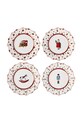 Sada tanierov Villeroy & Boch Toy's Delight Anniversary Edition 2025 24 cm 4-pak viacfarebná 14.8585.8815