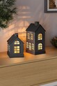 Sompex decorațiune de crăciun cu led-uri 16 cm 72465 negru AA00