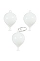 Pols Potten ozdoba choinkowa 3-pack biały 140.300.302