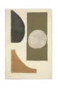 ferm LIVING dywan wełniany multicolor 1104269848