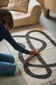 Гостиная и спальня Хлопковый ковёр ferm LIVING Lane 1104268276 мультиколор