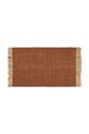 Χαλί ferm LIVING Block Mat καφέ 1104264787