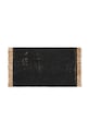Коврик ferm LIVING Block Mat чёрный 1104264784
