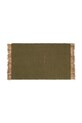 Koberec ferm LIVING Block Mat zelená 1104264785