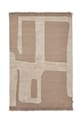 ferm LIVING dywan wełniany Alley Wool Rug brązowy 1104266308