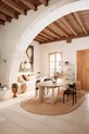 Vlnený koberec ferm LIVING Abstract Rug viacfarebná 1104265411