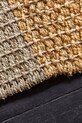 Dnevna soba in spalnica Preproga iz jute House Doctor HDTrap 70 x 140 cm 206230033 rumena