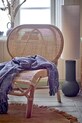 Bloomingville dywan wełniany Lenea 110 cm brązowy 82052949