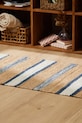 Calma House tappeto in cotone Alfombra 60 x 190 cm multicolore BRUN.190.AZU