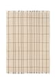 Ferm Living dywan podłogowy z wełną 140 x 200 cm beżowy 1104272752