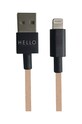 Design Letters Cablu de incarcare USB-C Lightning 1 m bej 60201024BEIGE