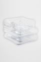 SunnyLife șezlong gonflabil Lilo Glitter transparent
