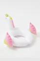 SunnyLife obroč za plavanje Mini Unicorn bela