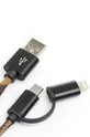 мультиколор Luckies of London USB-кабель для зарядки Camo Unisex