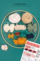 Graine Creative Kit de tapiserie rotundă DIY Nature 420254 multicolor AA00
