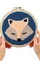 multicolor Graine Creative zestaw do haftowania Fox