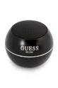czarny Guess głośnik bezprzewodowy mini speaker Unisex