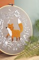 Lifestyle Vyšívací souprava Graine Creative fox embroidery diy kit 420270 vícebarevná