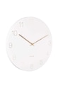 Ρολόι τοίχου Karlsson Charm Numbers KA5762WH λευκό AA00
