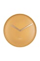Karlsson ceas de perete Plate galben KA5786YE