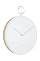 Ρολόι τοίχου Karlsson Hook KA5765WH λευκό AA00