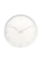 белый Настенные часы Karlsson Mr. Grey Unisex