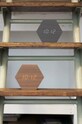 Obývací pokoj a ložnice Budík Karlsson LED Hexagon KA5651DW hnědá