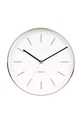 Nástenné hodiny Karlsson Minimal biela KA5695WH