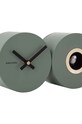 Obývací pokoj a ložnice Kukačkové hodiny Karlsson Duo Cuckoo KA5789GR zelená