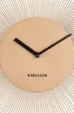 Настінний годинник Karlsson Peony жовтий