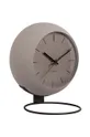 Настільний годинник Karlsson Nirvana Globe сірий