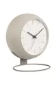Настільний годинник Karlsson Nirvana Globe сірий