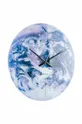 Nástenné hodiny Karlsson Earth modrá