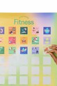 Дъска с предизвикателства Another Me 50 Day Challenge, Fitness, English многоцветен AM50CHPOFIE