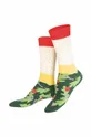Ponožky Eat My Socks Pizza Vegan  65 % Bavlna, 28 % Polyester, 4 % Polyamid, 3 % Elastan