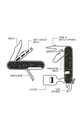 Мультиінструмент Gentelmen's Hardware Cheese and Wine Tool барвистий GEN350UK