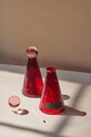 Спички в стеклянной банке Paddywax Glass Match Holder 80-pack ACC25EU красный AA00