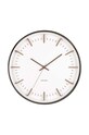 Стенен часовник Karlsson бял KA5911GM