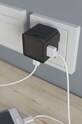 Polnilec z usb vhodom PowerCube USBcube Original USB A+C 10466BK/EUACMC črna AA00