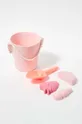 Набір іграшок для пісочниці SunnyLife Silicone Bucket & Spade Set Pin рожевий