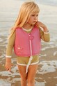 Lifestyle Prsluk za plivanje za djecu SunnyLife Sol Sea x SmileyWorld S3VEUSOT roza