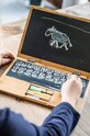 Donkey tablă cu cretă Laptop I-Wood multicolor 900306