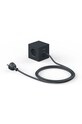 Magnetska kocka za punjenje Avolt Square 1, 2 x USB, 1,8 m SQ1.F.USB.B crna AA00